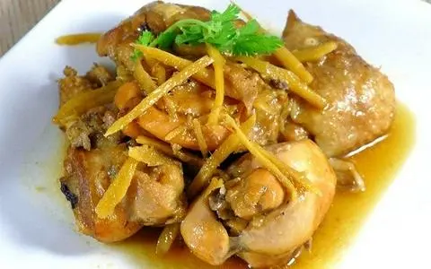 Hình ảnh cơm vịt kho gừng