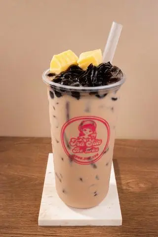 Hình ảnh TRÀ SỮA (Trân Châu Đen+Pudding Trứng+Sương Sáo)