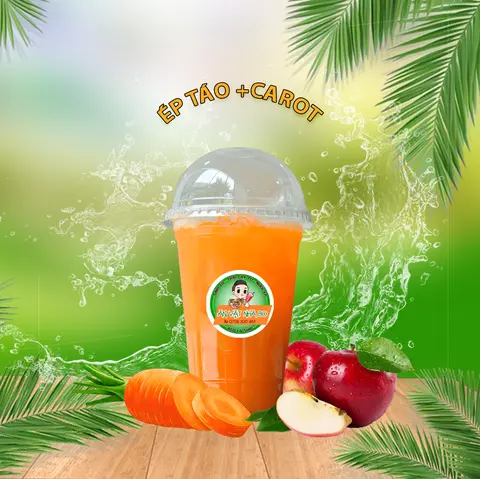 Hình ảnh NƯỚC ÉP TÁO + CARROT