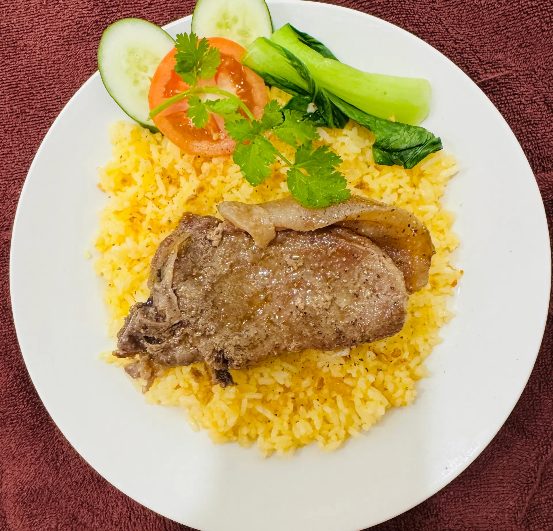 Hình ảnh Cơm chiên sườn ram