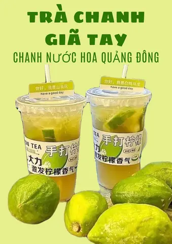 Hình ảnh Trà chanh giã tay