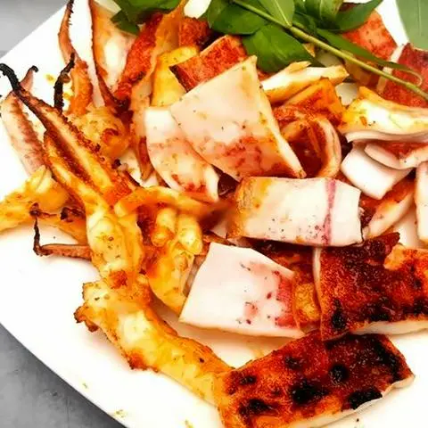 Hình ảnh Mực nướng mọi