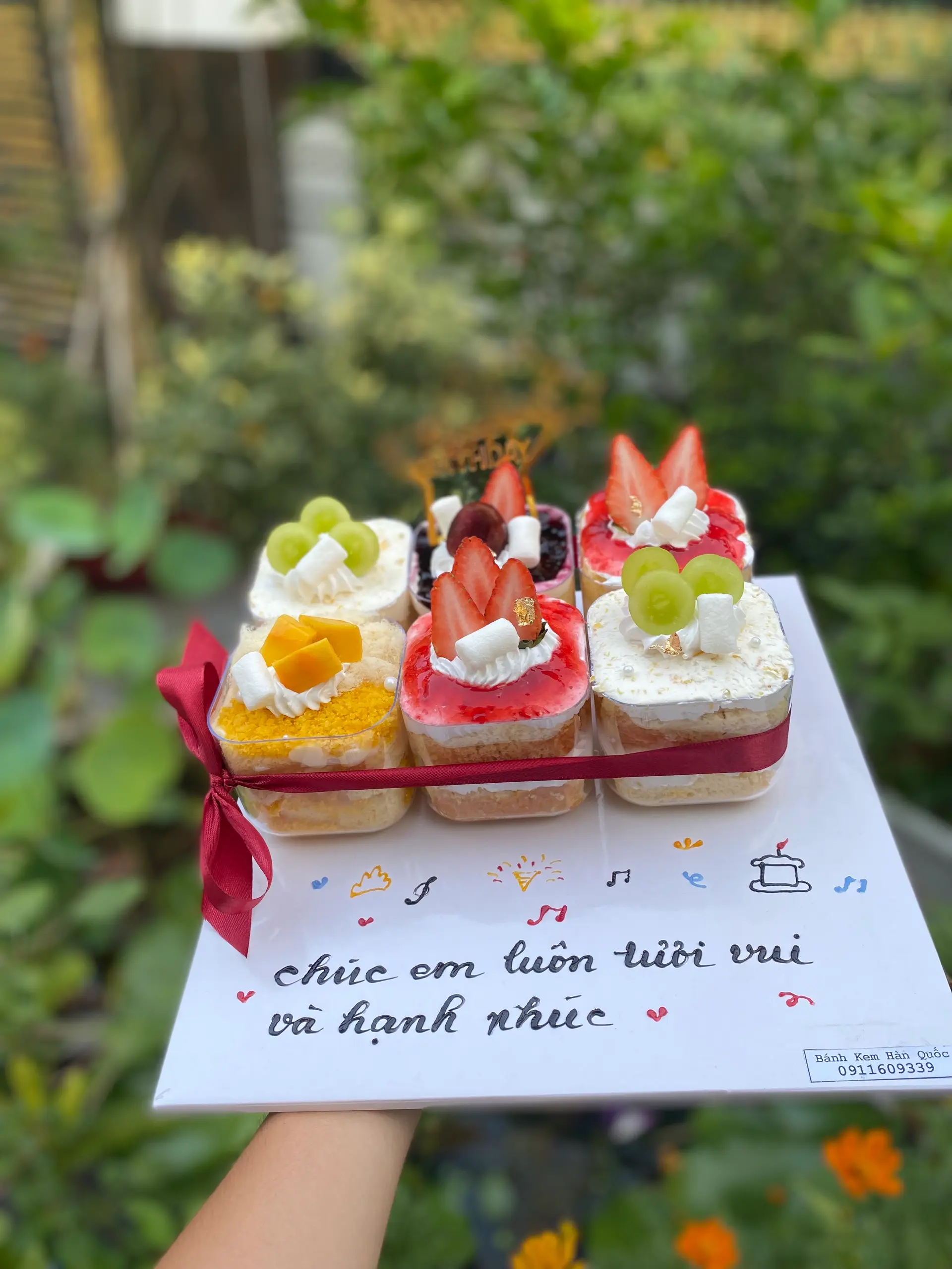 Hình ảnh set 6 bánh mix vị 229 