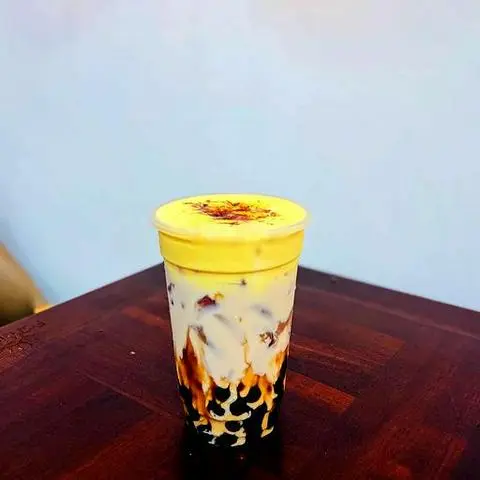 Hình ảnh Trà sữa kem  trứng  siz L