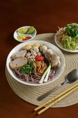 Hình ảnh Bún Mọc Gạo Lức Sườn Non ĐB 