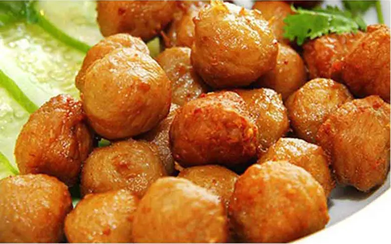 Hình ảnh Bò Viên Chiên - 5 viên