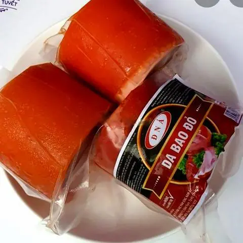 Hình ảnh Da bao đỏ 500gr