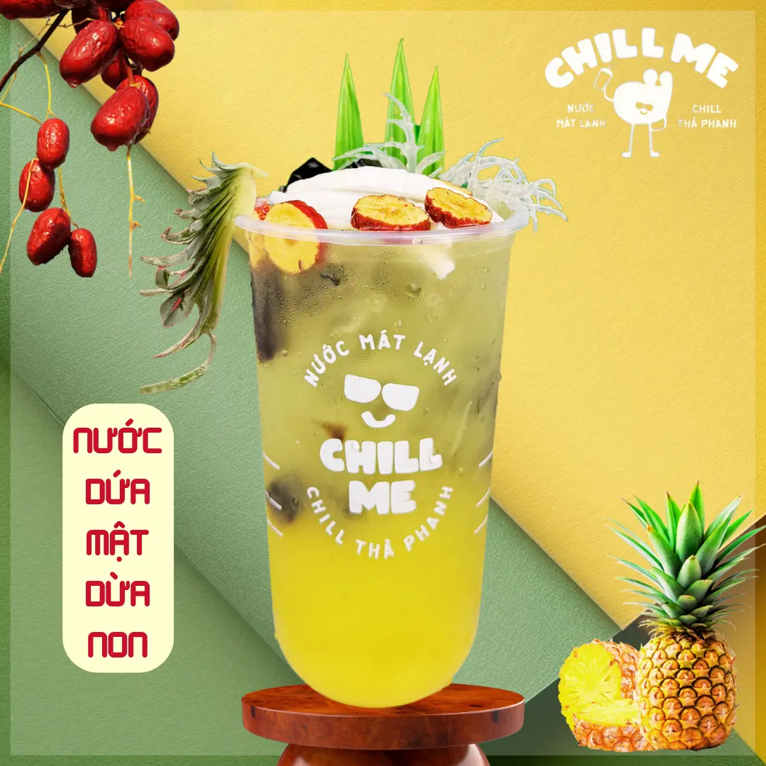 Hình ảnh Nước Dứa Mật Dừa Non