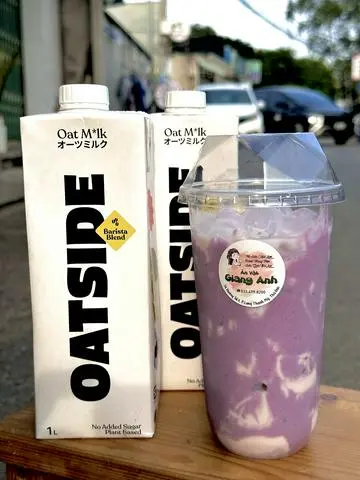 Hình ảnh Sữa hạt OAT sốt khoai môn tươi
