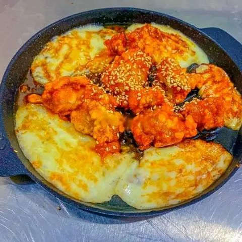 Hình ảnh Gà chiên sốt chua ngọt