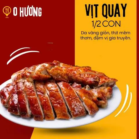 Hình ảnh Vịt quay nửa con