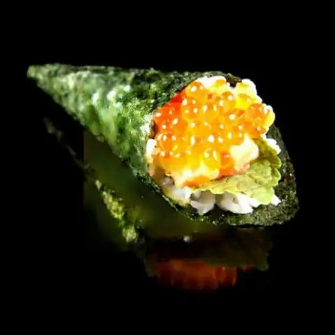 Hình ảnh SAKE IKURA HAND  ( Cá Hồi ,Trứng Cá Hồi Te)