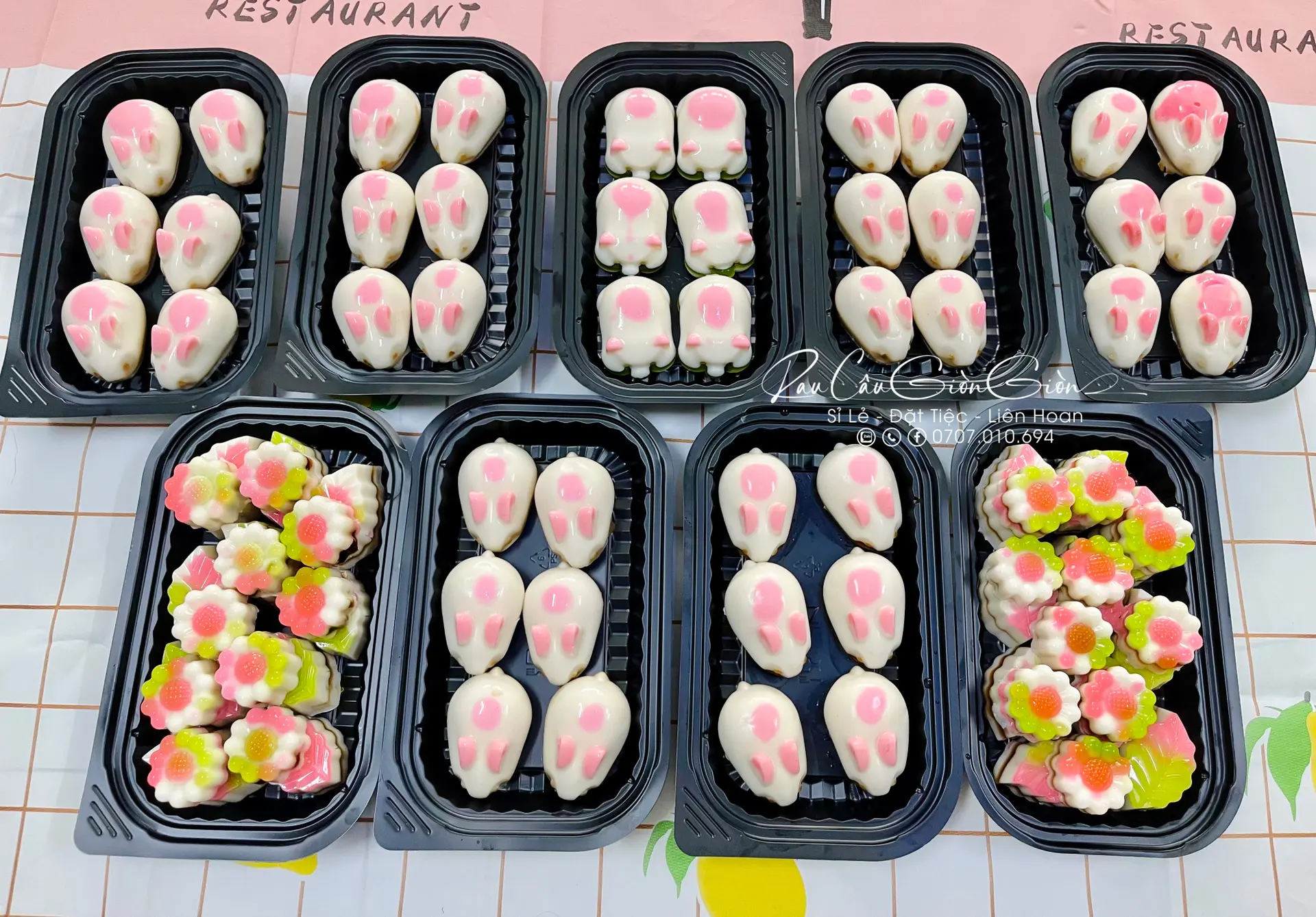 Hình ảnh Set 6 Thỏ/Heo