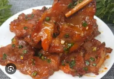 Hình ảnh Cơm Chiên Thịt Ram