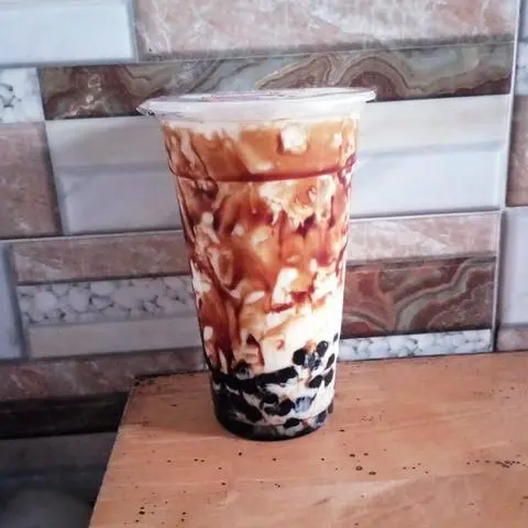 Hình ảnh Sữa tươi trân chân đường đen