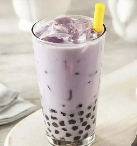 Hình ảnh Trà sữa Khoai Môn full topping