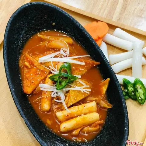 Hình ảnh Tokbokki xào cay