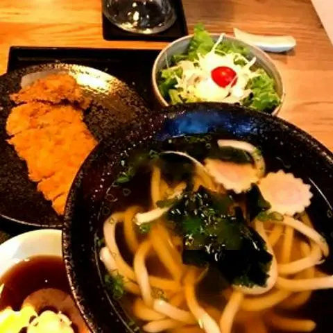 Hình ảnh Tonkatsu udon