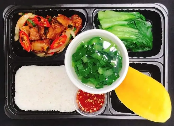 Hình ảnh Combo 15: Combo cơm sườn non ram mặn
