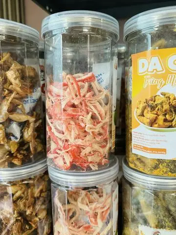 Hình ảnh Mực Sợi Hấp Dừa 200Gr