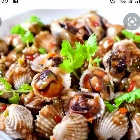 Hình ảnh Sò huyết xào tỏi