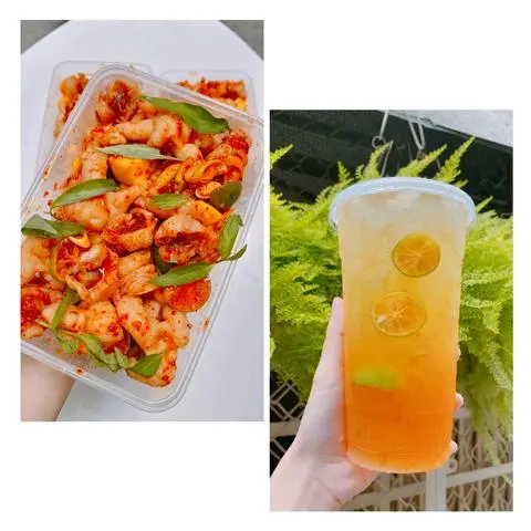 Hình ảnh Combo Chân Gà + Trà Tắc