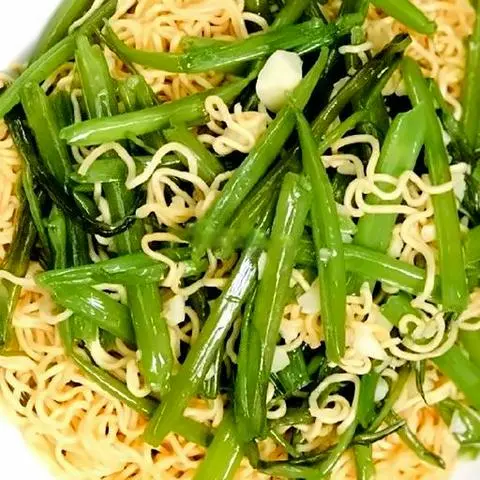 Hình ảnh Mỳ xào rau muống 2 vắt
