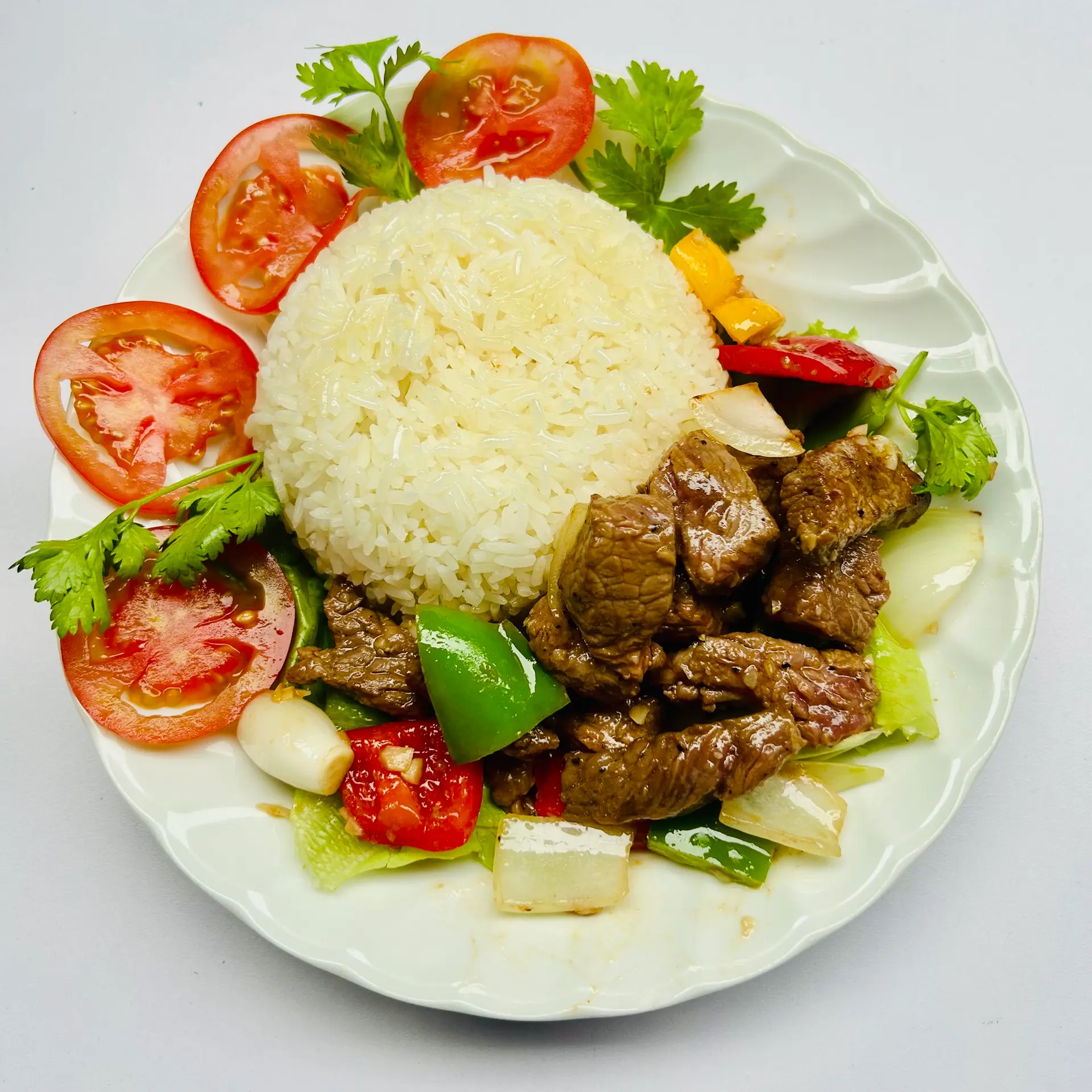 Hình ảnh Cơm bò xào lúc lắc