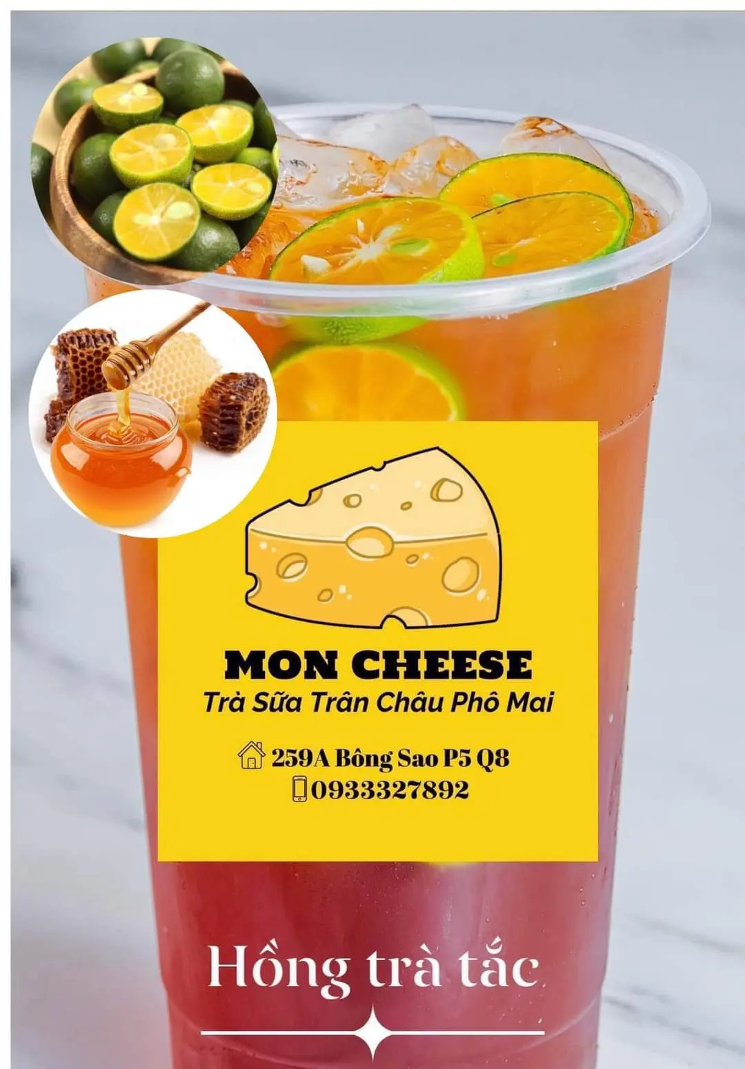 Hình ảnh HỒNG TRÀ TẮC MẬT ONG