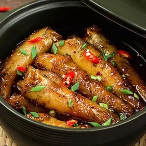 Hình ảnh cá bóng cát kho tiêu 