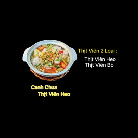 Hình ảnh Canh Chua Thịt Viên