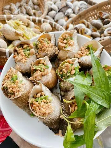 Hình ảnh Bulot nướng mỡ hành