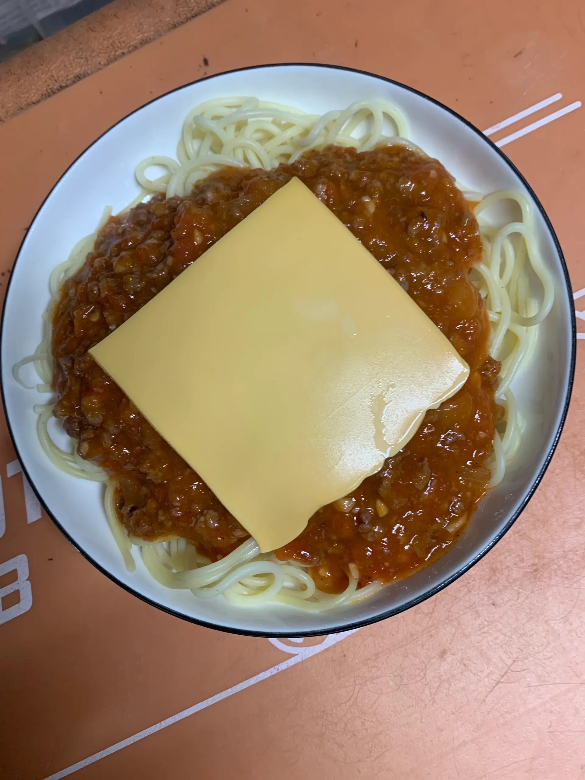 Hình ảnh Mì Ý Spaghetti Bò Bằm - Phô Mai Lát