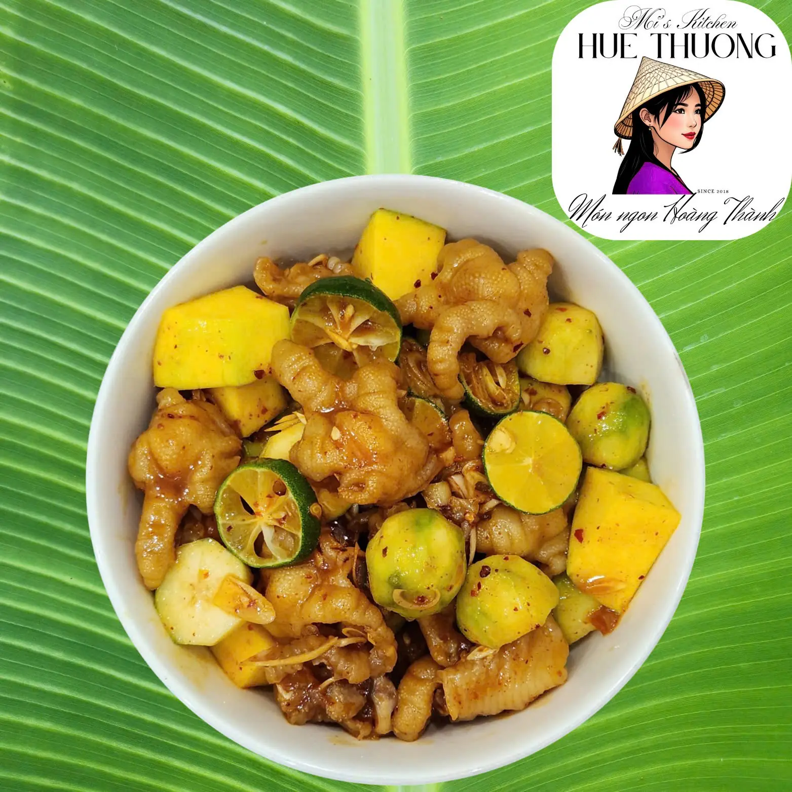 Hình ảnh Chân Gà Sốt Thái - Không Xương ( Hộp 500 Gram )