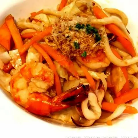 Hình ảnh Seafood udon yaki