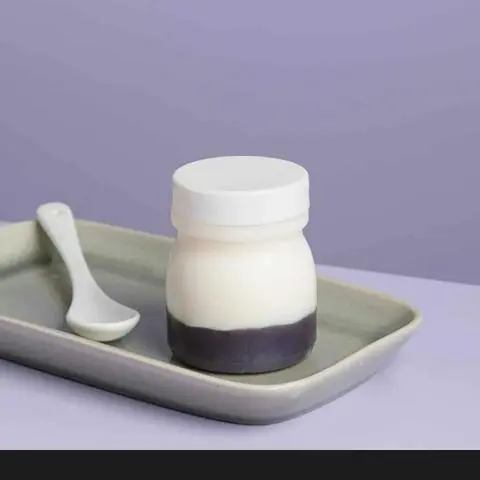 Hình ảnh Hủ Nhỏ Lứt Tím Đậm Sốt Yaourt Men Vi Khang Healthy chay