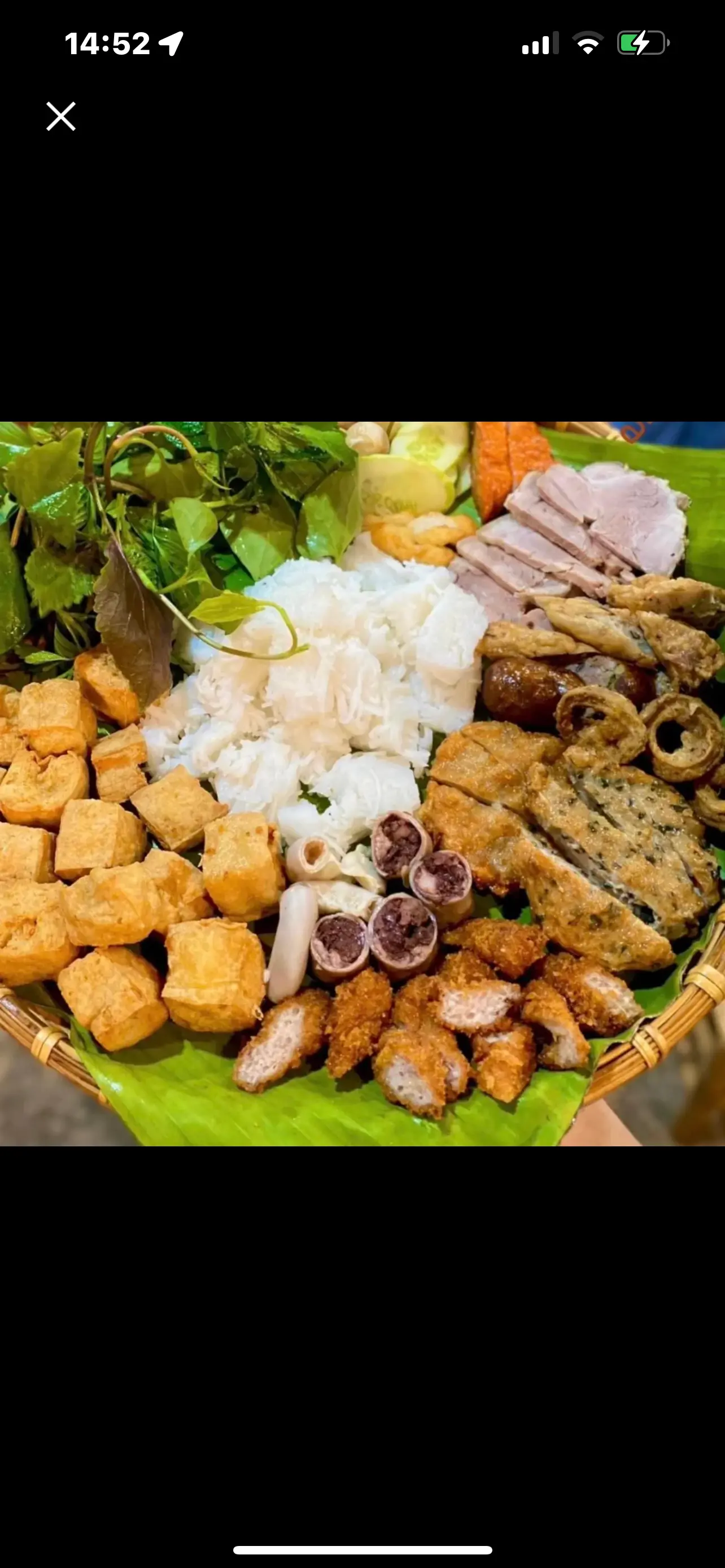 Hình ảnh mẹc thập cẩm đặc biệt bún đậu mắm tôm 4 người
