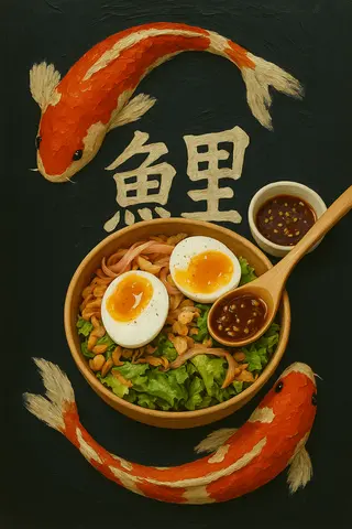Hình ảnh [TLĐ] Mì Ngâm Tương - Trứng Lòng Đào