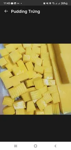 Hình ảnh Pudding Trứng 