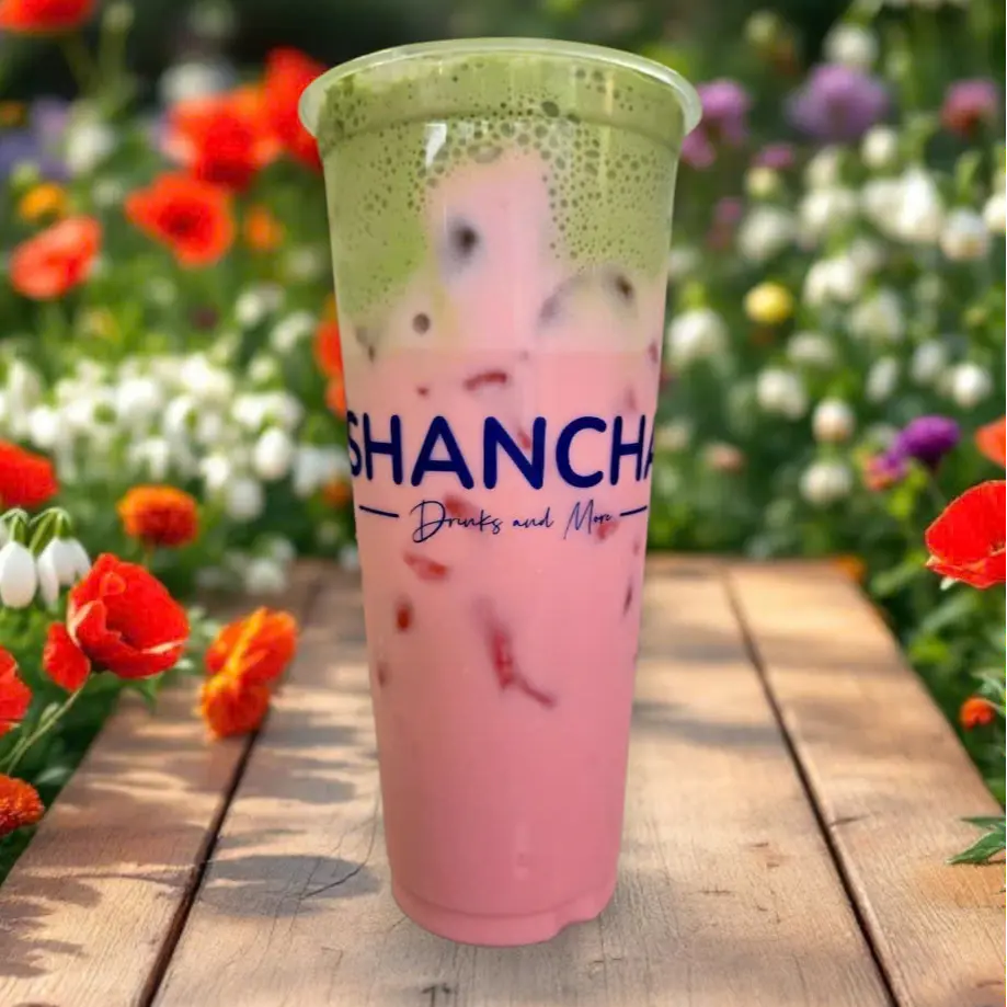 Hình ảnh LATTE BUBBLE GUM KEM MATCHA
