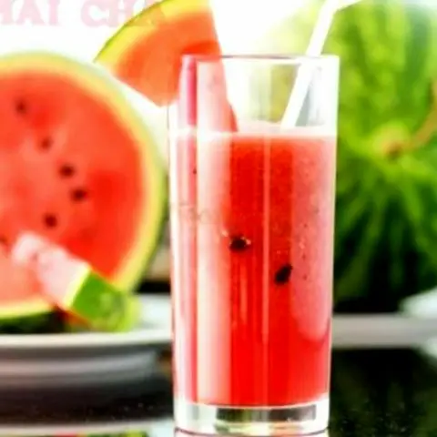 Hình ảnh Nước ép dưa hấu hạt chia