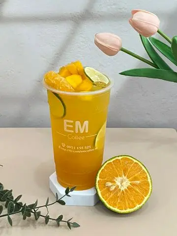 Hình ảnh Trà cam xoài (size phủ phê 700ml)