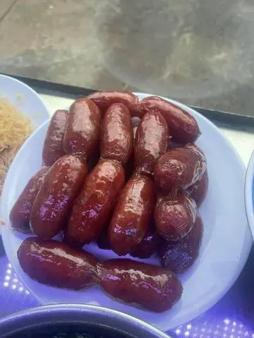 Hình ảnh cơm Lạp xưởng trứng 