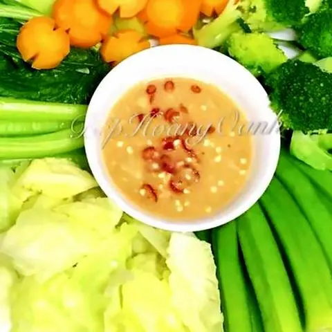 Hình ảnh Rau Luộc Thập Cẩm - Chao (Chay)
