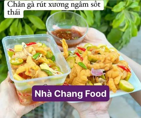 Hình ảnh CHÂN GÀ RÚT XƯƠNG NGÂM XỐT THÁI 