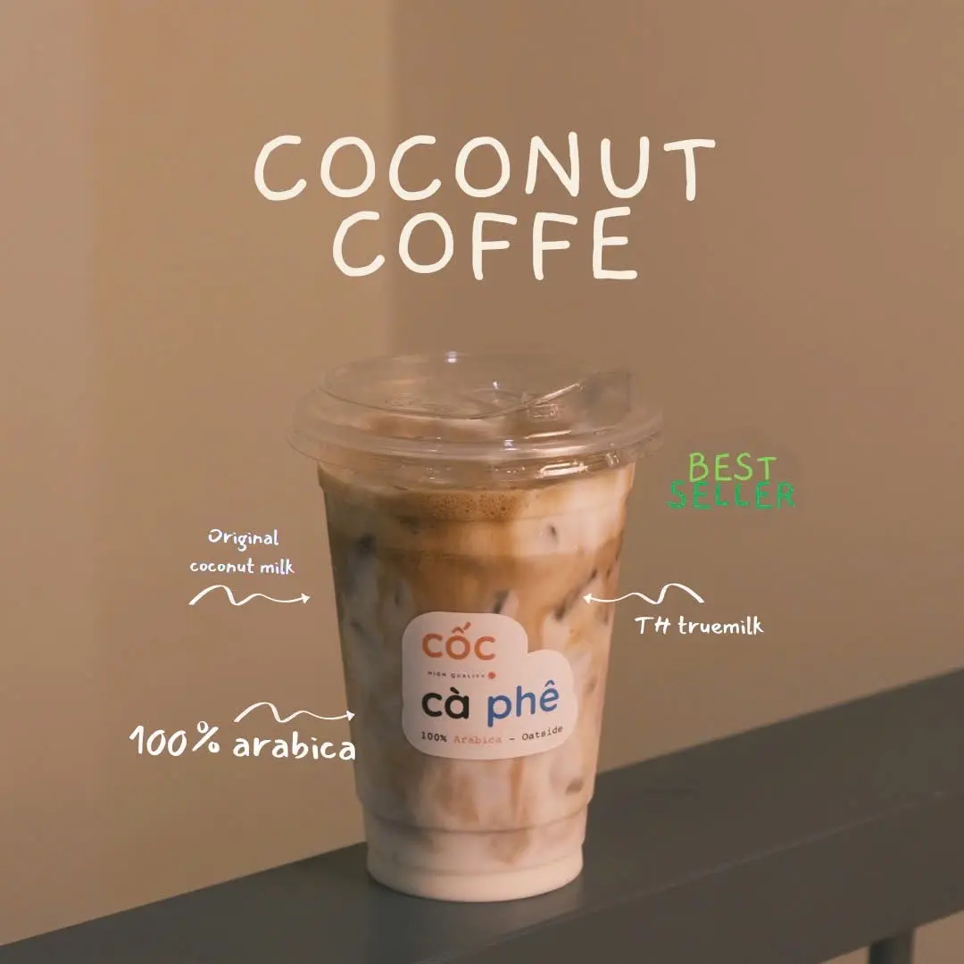 Hình ảnh Cafe sữa dừa