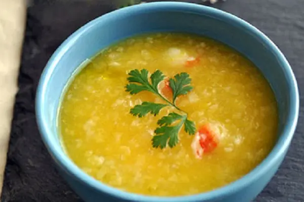 Hình ảnh Cháo cua hầm bí ngô 