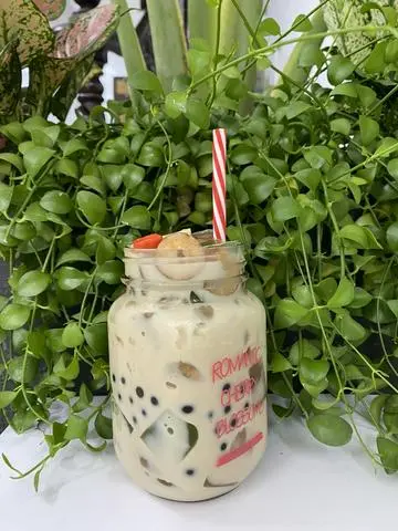 Hình ảnh Trà sữa "Hạnh phúc"
