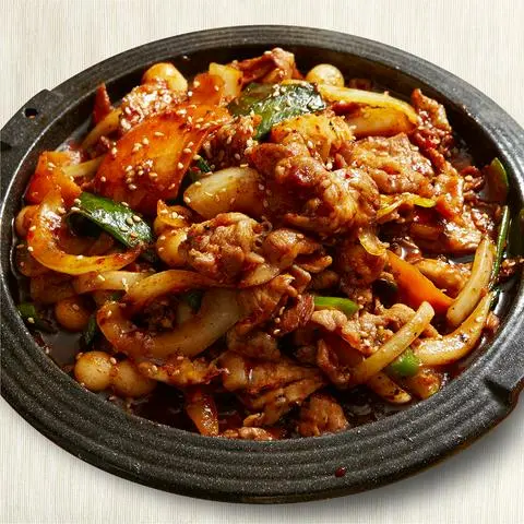 Hình ảnh Thịt heo xào cay
