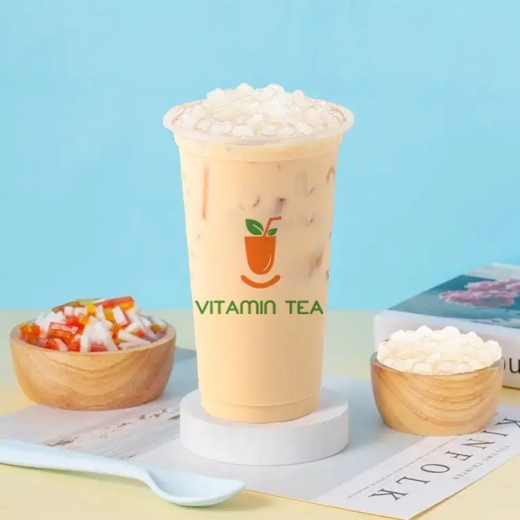 Hình ảnh Trà sữa thạch nổ củ năng